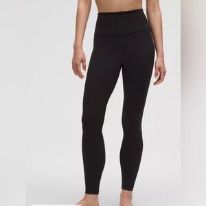 Lululemon Align High Rise Leggings 28” in Black Buttery Soft Nulu Fabric Ankle